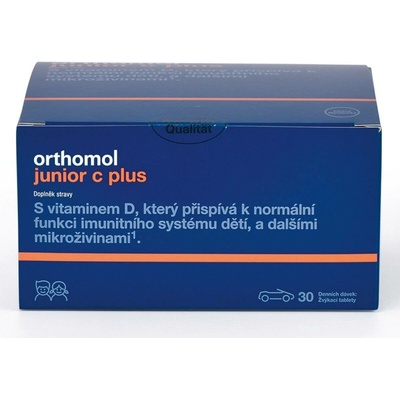 Orthomol Junior C plus mandarinka 30 denních dávek