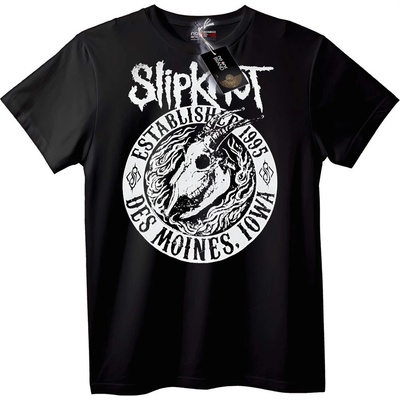 NOONEBRAND Тениска Slipknot 1995 Де Мойн - M, Black