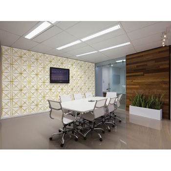 DIMEX ART s. r. o Луксозна флизелинова тапета златна решетка