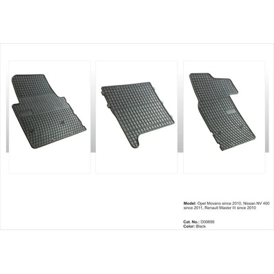 FroGum Гумени стелки за Opel Movano / Renault Master / Nissan NV400 (2010+), марка Frogum (D00695)