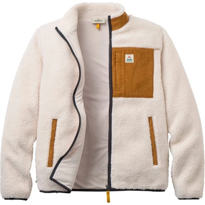 Passenger Мъжко поларено яке Passenger Trekker 2.0 Recycled Deep-Pile Sherpa Fleece Fleece jacket - Warm Ivory (005-7044-0213)