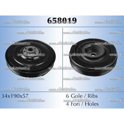 Starline řemenice klikové hřídele RS 658019