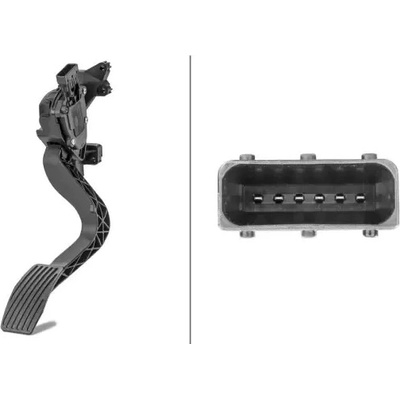 HELLA Snímač polohy plynového pedálu HE 6PV010175-731