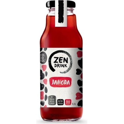 Zen bio nápoj jahoda 300 ml – Zboží Dáma