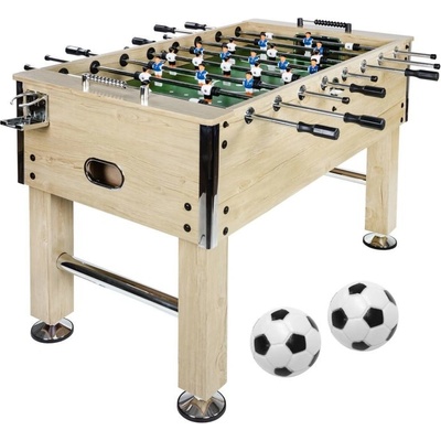 GamesPlanet Profi stolní fotbálek Leeds, 140 x 73 x 87 cm, světlý dekor M02463 – Zboží Živě