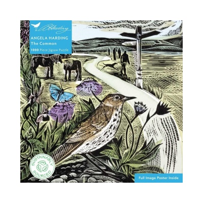 Adult Sustainable Jigsaw Angela Harding The Common 1000-Pieces. Ethical, Sustainable Earth-Friendly