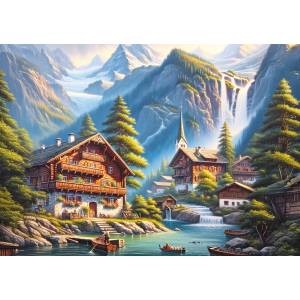 Art Puzzle - Puzzle Wodden Valley - 260 piese