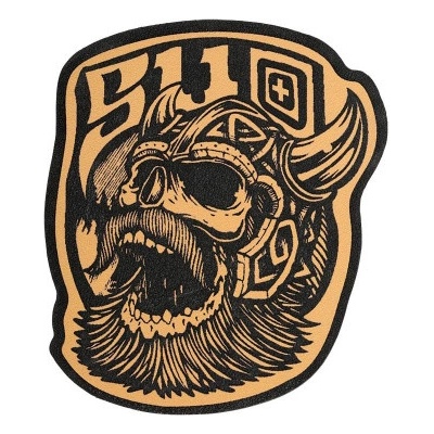 Kožený Morale Patch Viking, 5.11, Brown Leather – Zboží Dáma