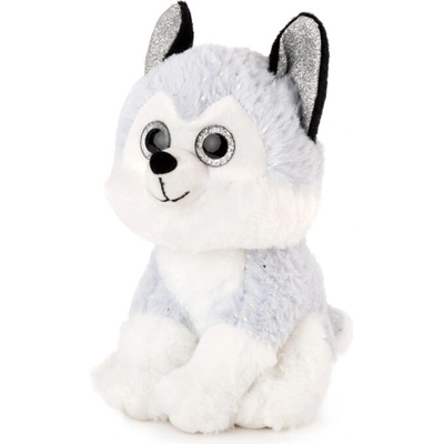 Плюш АМЕК Хъски с глитер уши със звук 25 см