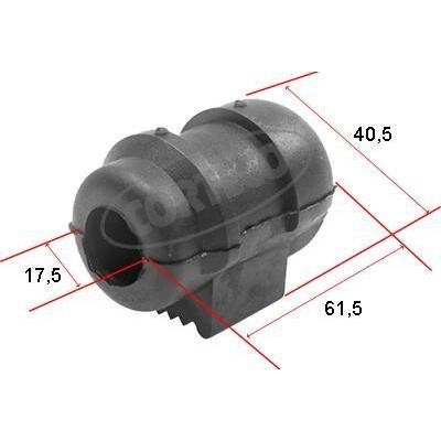 Ulożenie priečneho stabilizátora CORTECO 80000116