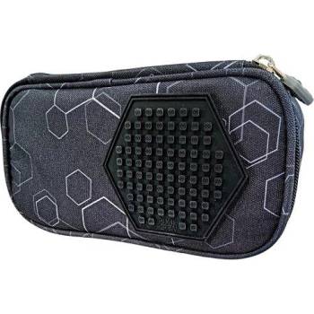 PIXIE CREW Ученически несесер, черен, Hexa, 50 пиксела микс