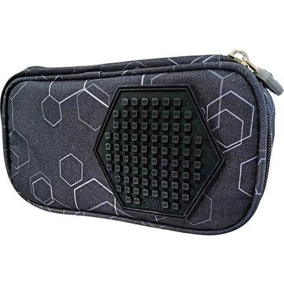 PIXIE CREW Ученически несесер, черен, Hexa, 50 пиксела микс