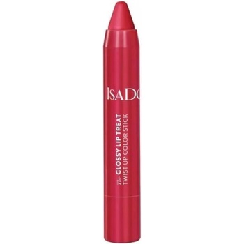 IsaDora Гланц за обем The Glossy Lip Treat, 12 Rhubarb Red, 3.3 g