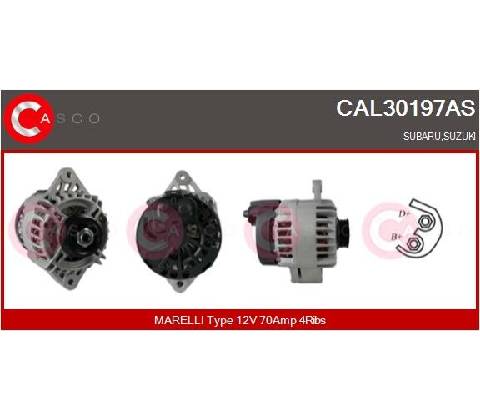 CASCO Alternátor CAL30197AS