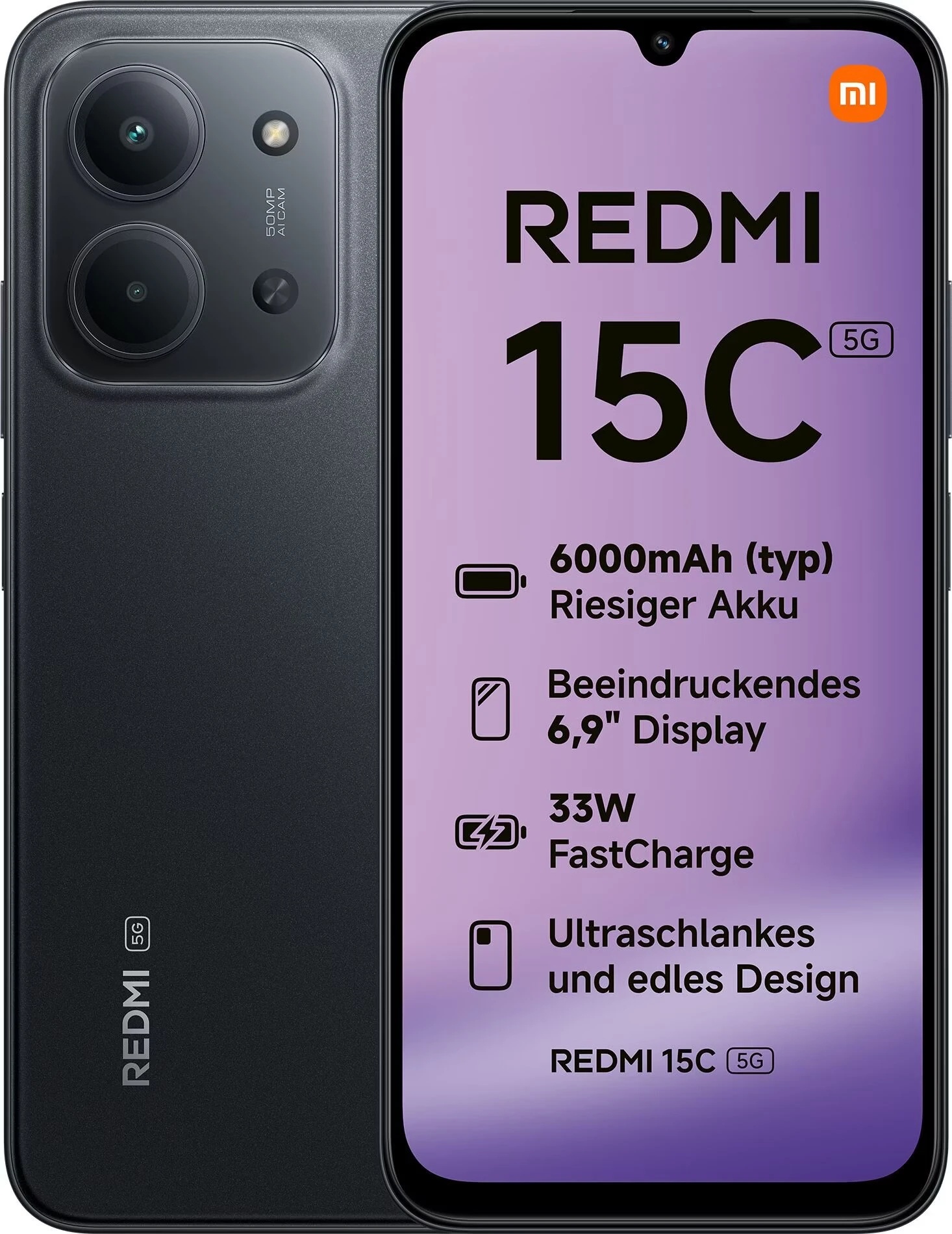 Xiaomi Redmi 15C 5G 128GB 4GB RAM Dual