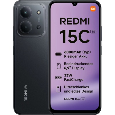 Xiaomi Redmi 15C 5G 128GB 4GB RAM Dual