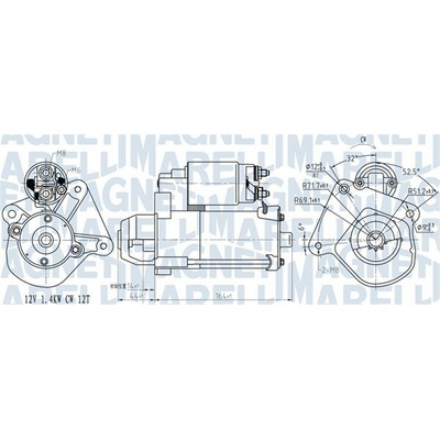 żtartér MAGNETI MARELLI 063721275010