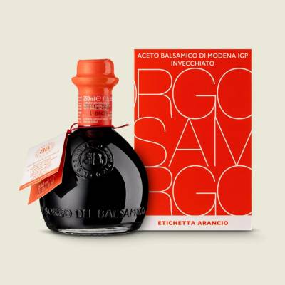 Il Borgo Balsamico Balzamikový ocet z Modeny PDO oranžová etiketa 250ml