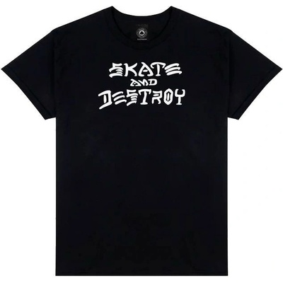 Thrasher triko SKATE AND DESTROY černá