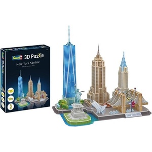 Revell - 3D Пъзел Забележителности в Ню Йорк