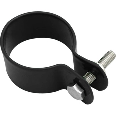 České ploty, s.r.o. Objímka pro sloupek 50mm; šroub + matice; Zn+PVC, Antracit