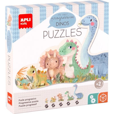APLI edukační My First Dinos 15 dílků