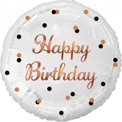 GoDan Фолиев Балон "Happy Birthday" - 36 см (FG-OHBB)