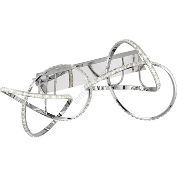 Výrobce po 1 ks Димируемо led таванно осветително тяло abro led/49w/230v, лъскав хром (p7129)