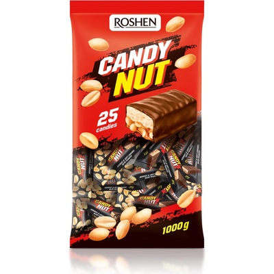 Roshen Candy nut nugátové tyčinky 1kg