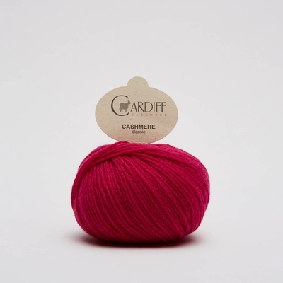 CASHMERE CLASSIC Cardiff Cashmere Farby CASHMERE: 711 cyklaménová
