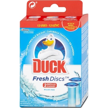 Duck Fresh Discs čistič WC Mořská vůně náhradní níplň 2 x 36 ml