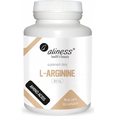 Aliness L-arginín 800 mg 100 veg. kapsúl