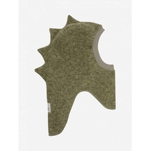 HUTTEliHUT detská vlnená kukla DINO deep lichen green