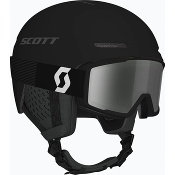 SCOTT Скиорска каска SCOTT Track + Goggles Factor Pro Combo mineral black/amp silver chrome