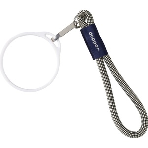Dopper Wrist Cord White Mug Ring - Sandy Black