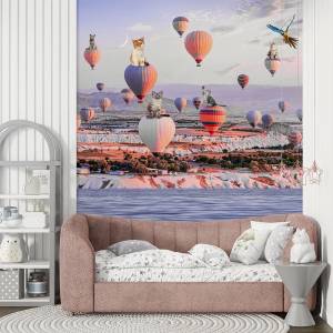 Art Gift Decor Фототапет - Котета с балони