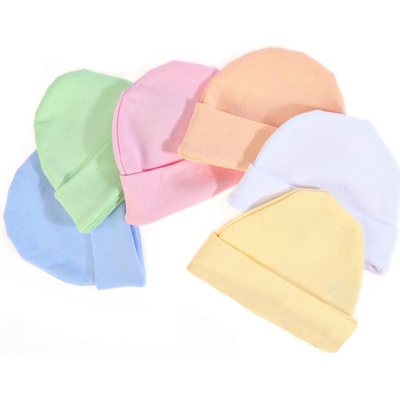 Žlutá bavlněná čepička