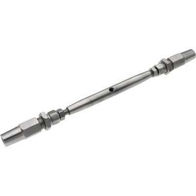 Šponovák pro lanko ø 4 mm závit M6/LH6, broušená AISI 304