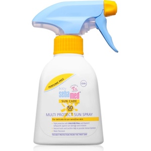sebamed Sun Care Multi Protect Sun Spray слънцезащитен крем без парфюм SPF 50 pro 200ml