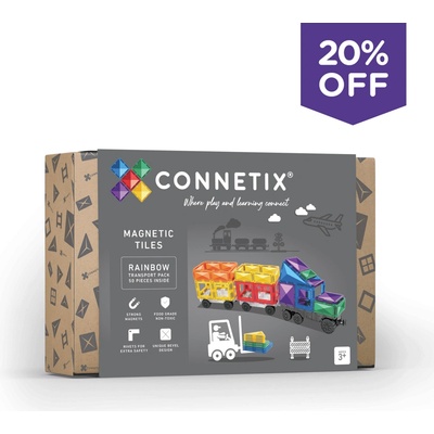 Connetix Transport Pack 50 ks