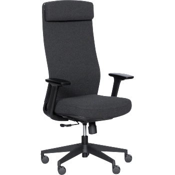 Ергономичен стол sligo - черен (3520440)