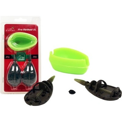 CARP EXPERT PRO METHOD XL KRMÍTKO S PLNIČKOU GO GREEN