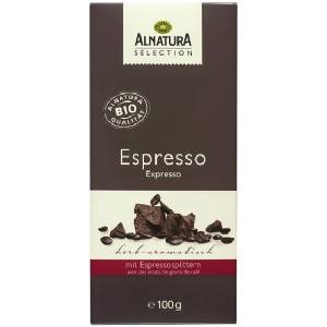 Alnatura Био еспресо шоколад Sélection - 100 г
