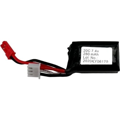 TORRO 1/16 Schwimmwagen LiPo sada 20C 7,4V 280mAh