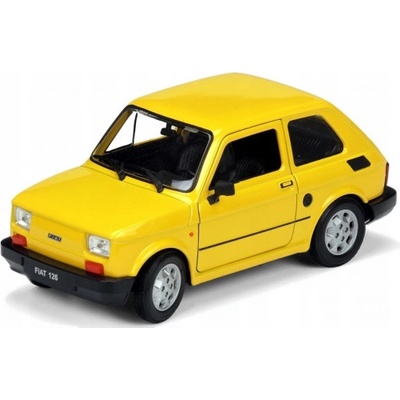 Welly Fiat 126 Žlutý 1:21