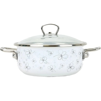 BELIS Randlík s pokrievkou 1,25L, 16cm biely PREMIUM