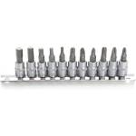 Kraft&Dele Комплект от ph, pz, hex 1/4" Гнездови Върхове 11бр. 09098 (kd10240)