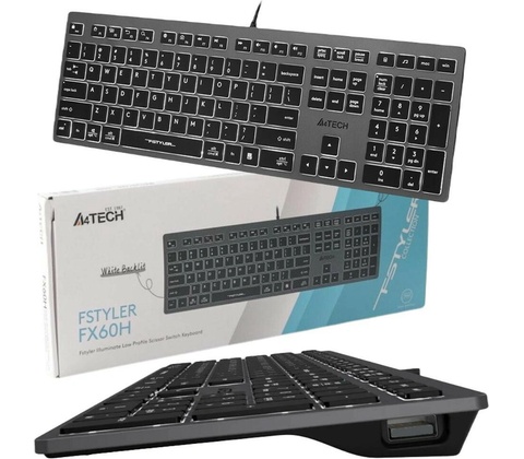 A4Tech FX60H White Backlit