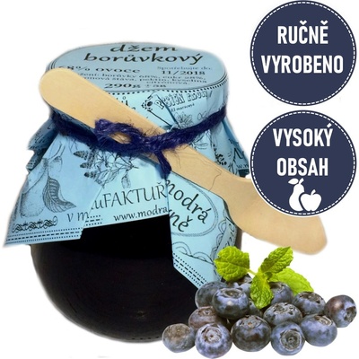 Modrá Kuchyně extra Džem borůvkový 290 g