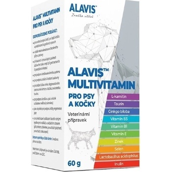Alavis Multivitamin pre psy a mačky 60 g